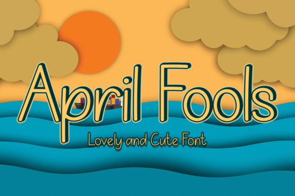 April Fools Font for Branding Projects