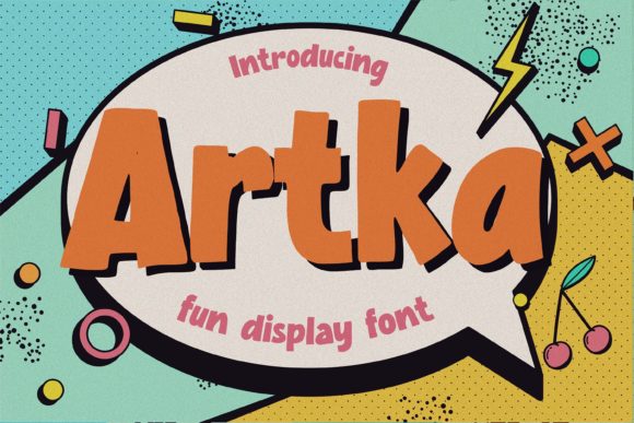 Artka: A Display Font for Bold Visual Statements