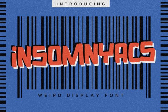 Bring Your Designs to Life with the Bold Insomnyacs Font