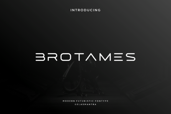 Brotames Font for Creative Craft Projects