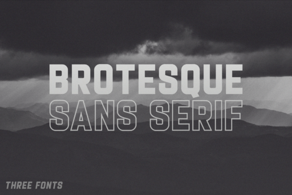 Brotesque: A Playful Display Font for Digital Branding