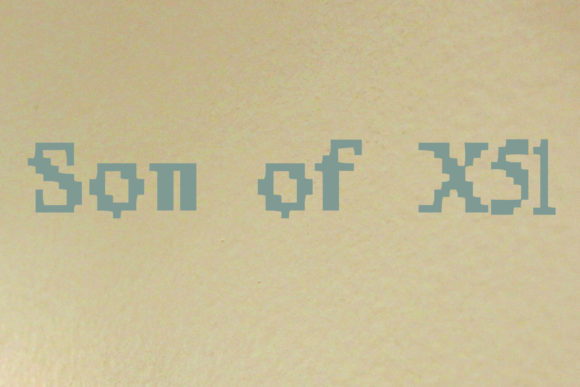 Discovering Son of X51: A Retro Techno Font for Modern Editorial Design