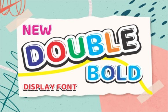 Double Bold: A Friendly Display Typeface for Modern Editorial Design