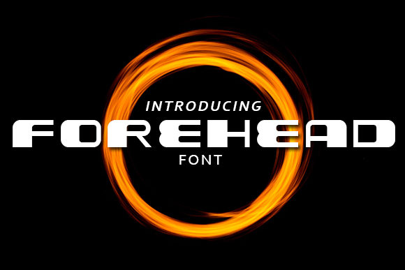 Forehead: The Bold Display Font for Modern Web Design