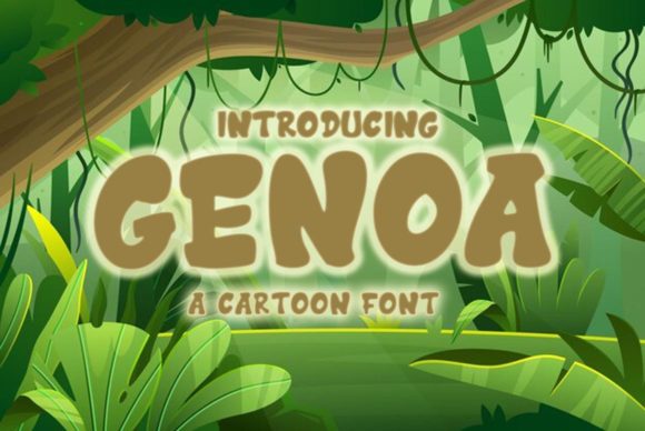 Genoa Font for Branding That Feels Bold and Unique