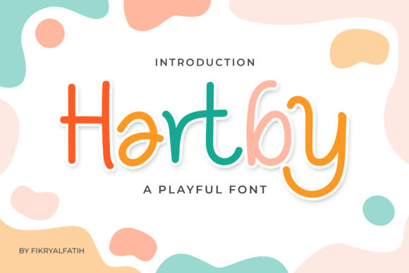 Hartby: A Playful Typeface for Editorial Design