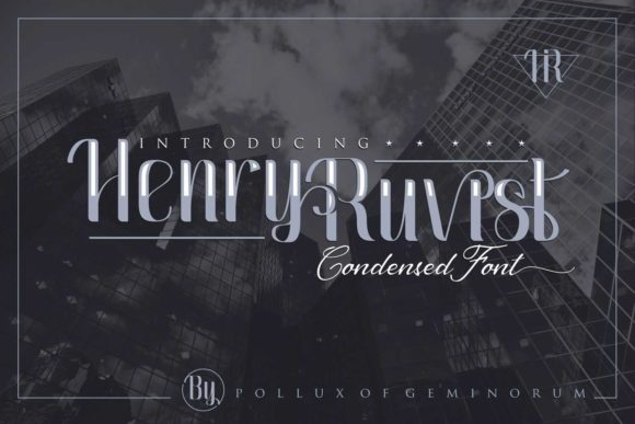 Henry Ruvist: A Stylish Font for Small Business Branding