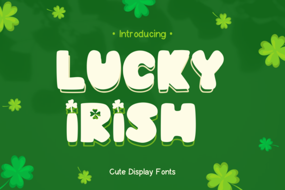 Lucky Irish Font for Branding Projects