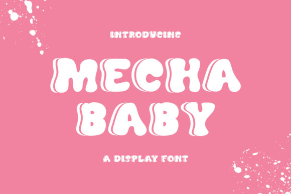 Mecha Baby Font for Professional Branding