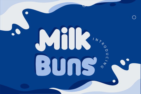 Milk Buns Font for Modern Branding Projects