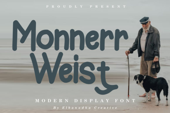 Monnerr Weist Font for Editorial Design