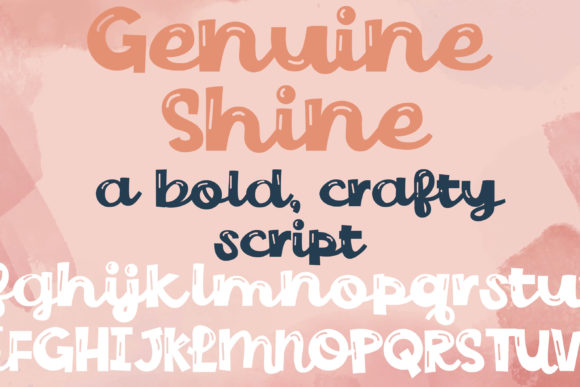 PN Genuine: A Dynamic Display Font for Digital Creatives