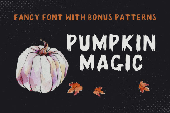Pumpkin Magic: A Display Font for Thoughtful Editorial Design