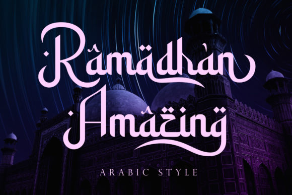 Ramadhan Amazing Font for Impactful Branding