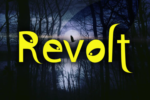 Revolt Font: A Stylish Display Typeface for Web Design