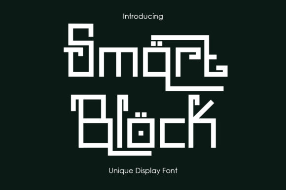Smart Block: A Font That Elevates Editorial Design