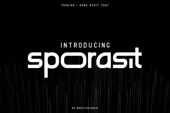 Sporasit Font for Eye-Catching Branding and Marketing
