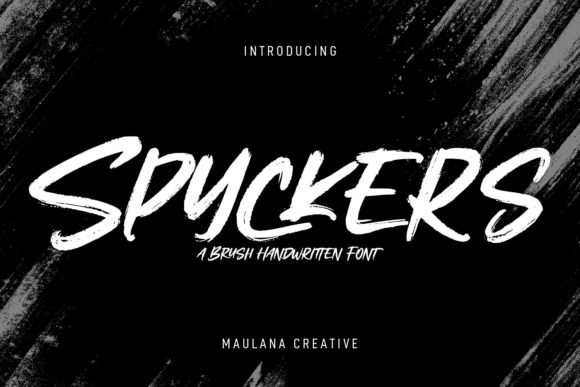 Spyckers: A Modern Display Font for Web Design