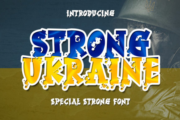 Strong Ukraine Font for Web Design