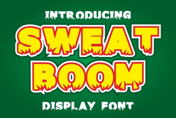 Sweat Boom: A Retro Font for Modern Editorial Design