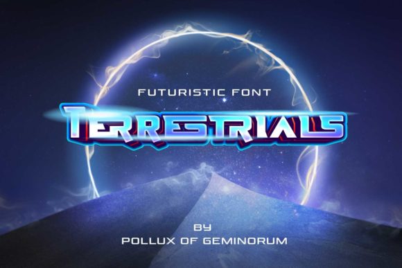 Terrestrials: A Bold Font for Handmade Creations