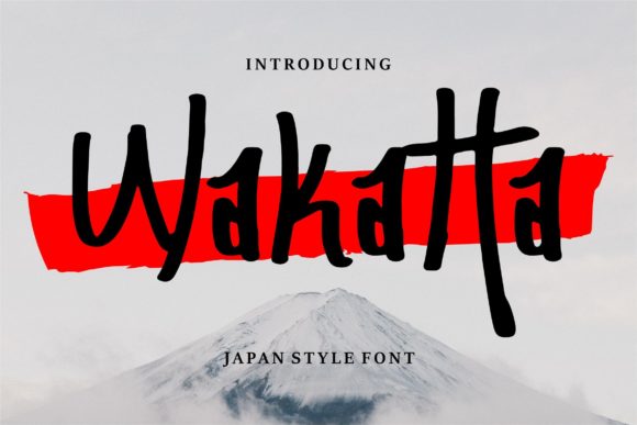 Wakatta: A Japanese-Inspired Font That Elevates Campaign Design