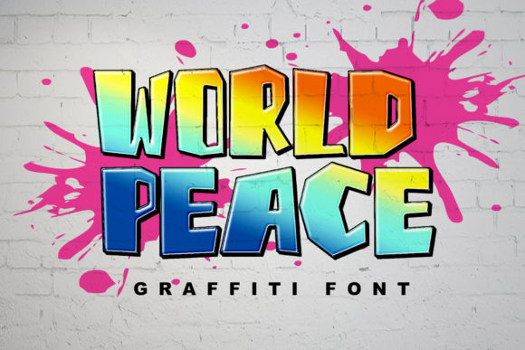 World Peace Font for Editorial Design