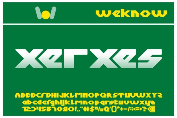Xerxes Font for Editorial Design and Branding
