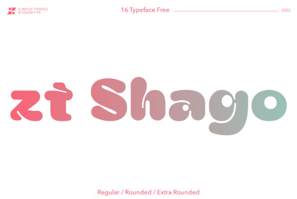 Zt Shago: A Display Font with Character